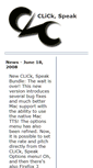 Mobile Screenshot of clickspeak.clcworld.net